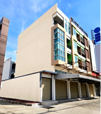 Shophouses for rent ม.เอเชียอาคเนย์ : Brand New Commercial Building for Rent on Main Road (Phutthamonthon Sai 4 - Phutthasakhon).