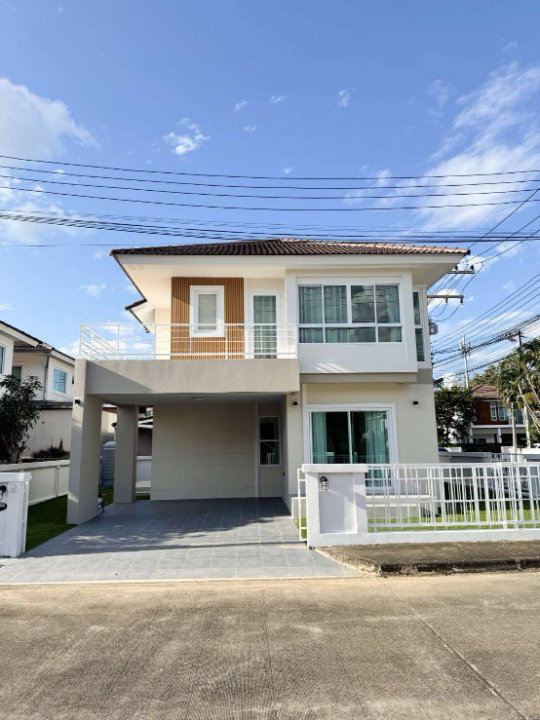 รูป ขายบ้านเดี่ยว โครงการอรสิริน 11 (แม่โจ้) ทำเลดีบ้านแปลงมุม ใกล้มหาวิทยาลัยแม่โจ้ และตลาดสด -SW003751    - รูปที่ 2/21