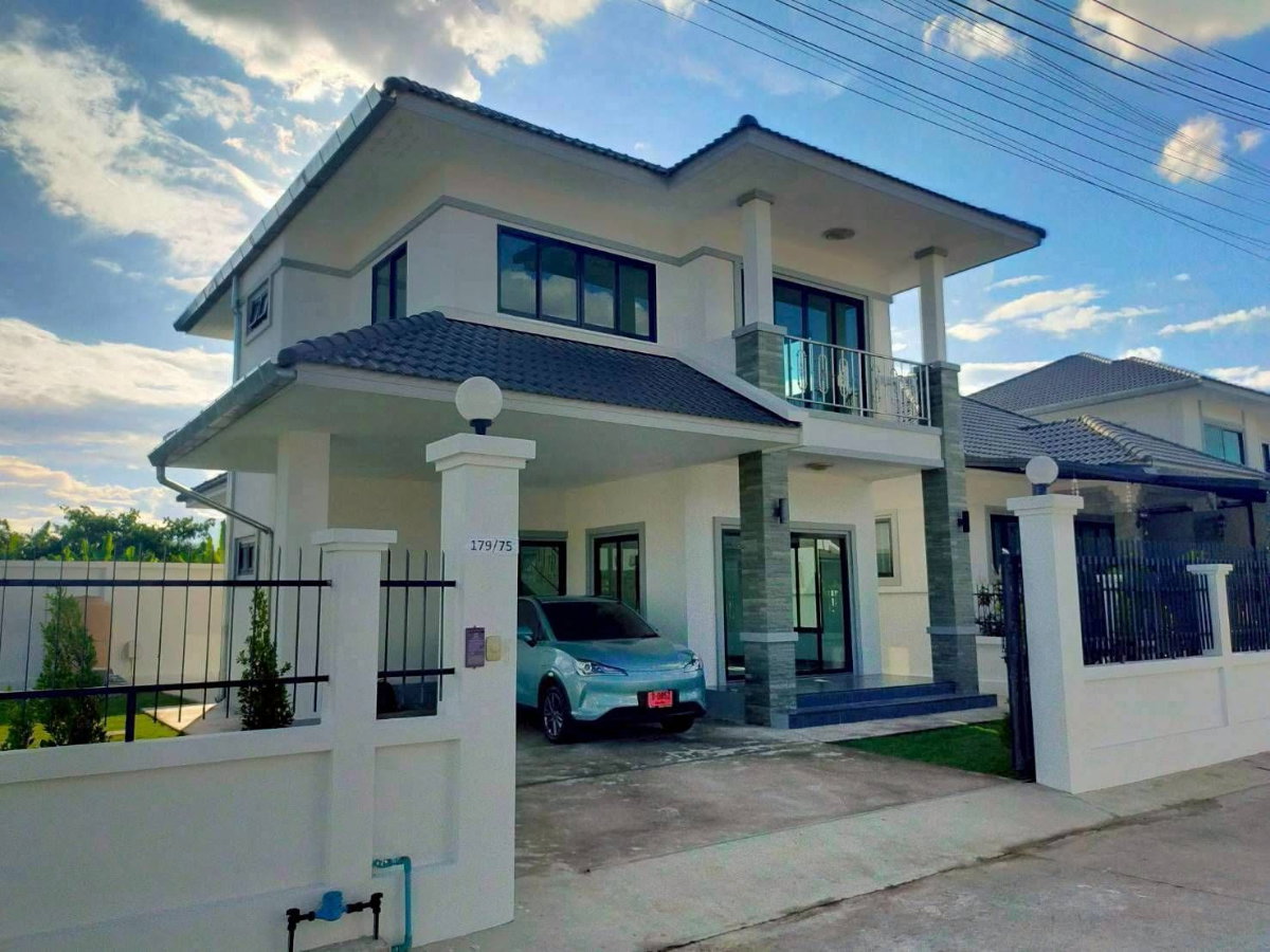 รูป 🏡 ขายบ้านหลังใหญ่  พร้อมผู้เช่า   โครงการ : ใจแก้ว 29 พิกัดใกล้ โกลบอลเฮ้าส์ เวียงกุมกาม - รูปที่ 1/1