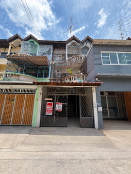 ขายถูก ทาวน์โฮม 3 ชั้น ซอยประชาอุทิศ 33 หมู่บ้านสุขสวัสดิ์สวนธน ราคานี้หาไม่ง่าย (C28354)