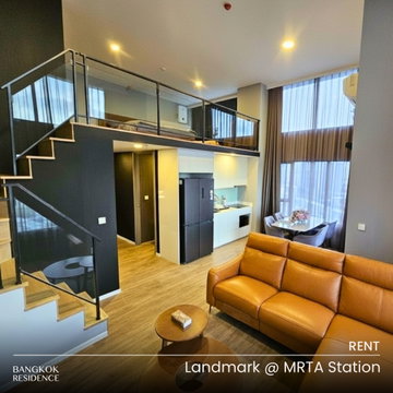 เช่าคอนโด💎 Landmark @ MRTA Station 2นอน 50ตร.ม. 35k 🧡 ห้องสวย พร้อมอยู่ ใกล้ ARL คลองตัน
