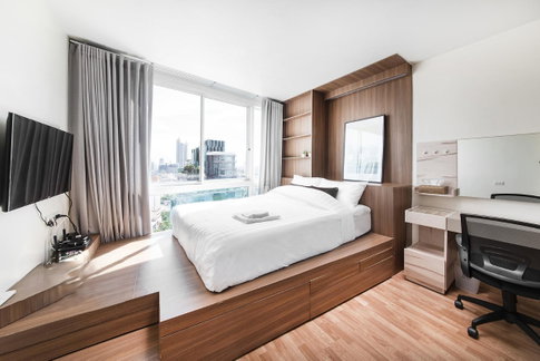 S1485 🏙️✨ For sale with tenant | Wish@Samyan, conveniently located near MRT and BTS, only 5,900,000 baht.
