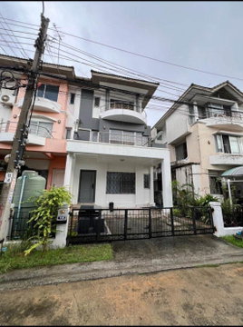 ให้เช่า ทาวน์โฮม 3 ชั้น ติดศูนย์ราชการนนท์ สถานีรถไฟฟ้าสีม่วงและสีชมพู