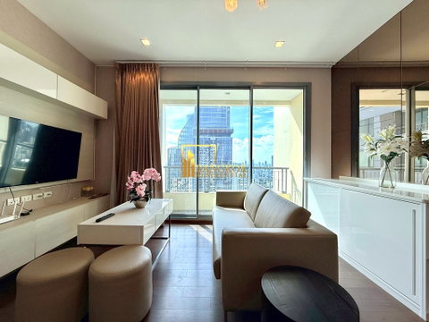 Q Asoke | Beautiful 2 Bedroom Condo For Rent Next to MRT - BR61760CD