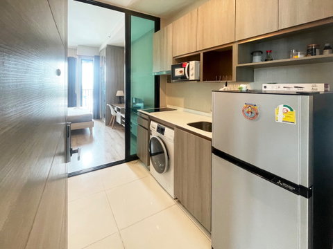 ให้เช่าคอนโด Knightsbridge Collage Ramkhamhaeng ห้องสวย เฟอร์ครบ พร้อมเข้าอยู่📌