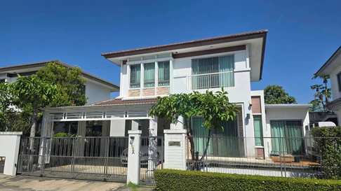 ขายบ้านเดี่ยว โครงการ มัณฑนา เลค วัชรพล 2 ชั้น 3 ห้องนอน 3 ห้องน้ำ