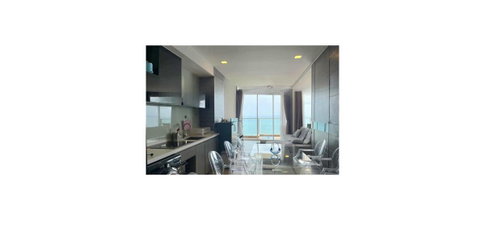 คอนโดสองห้องนอน ชั้น 24 โครงการ Cetus Beachfront หาดจอมเทียน (ID 3059762)