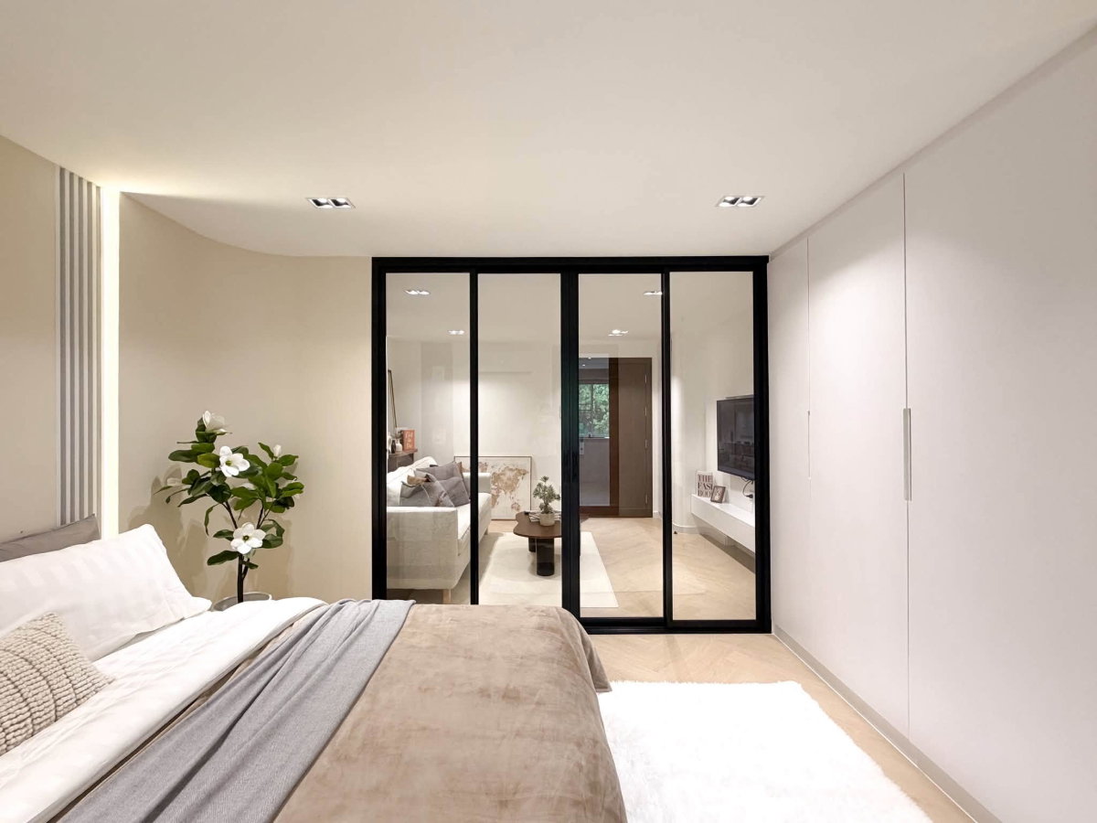 รูป คอนโดให้เช่า 1 ห้องนอน ทำเลนิมมาน ใกล้ One Nimman และ MAYA พร้อมเฟอร์นิเจอร์ครบ #A9-C1368 - รูปที่ 6/11