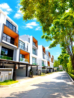 ทาวน์โฮมให้เช่า : 🏡 For Rent | ทาวน์โฮม 3.5 ชั้น พร้อมอยู่ 📍 Nirvana Define ศรีนครินทร์–พระราม 9