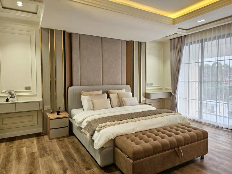 รูป 🏡ขายด่วน! พูลวิลล่าหรูหลังใหญ่ สระยักษ์ 9.5 ม. โซนสารภี เชียงใหม่ ที่ดินครึ่งไร่ 📞063-6649056 - รูปที่ 10/18