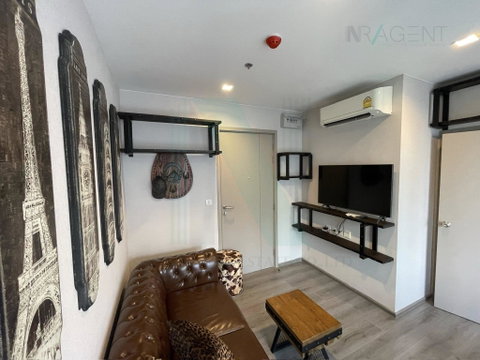 🎉 For Rent Condo THE POLITAN RIVE Building 1, Floor 48,1 bed room, Room size 25 sqm