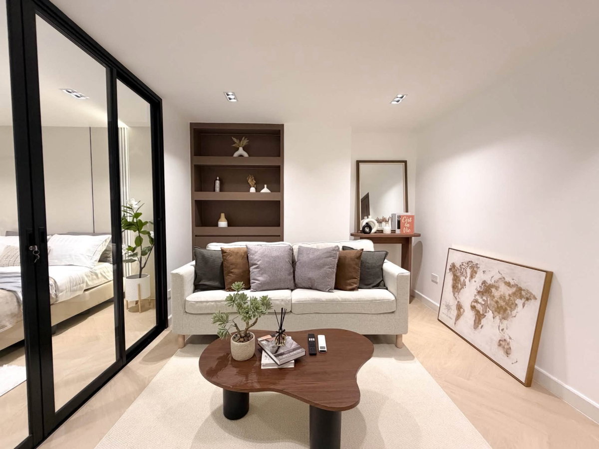 รูป คอนโดให้เช่า 1 ห้องนอน ทำเลนิมมาน ใกล้ One Nimman และ MAYA พร้อมเฟอร์นิเจอร์ครบ #A9-C1368 - รูปที่ 1/11