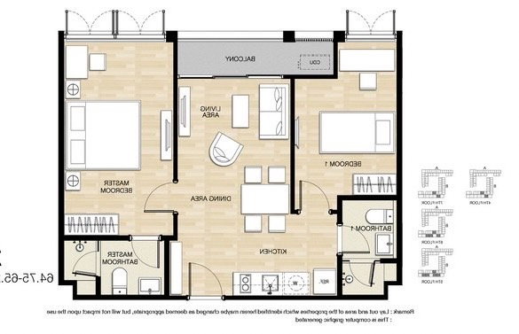 รูป 🔥𝐅𝐨𝐫 𝐑𝐞𝐧𝐭! 𝐇𝐚𝐬𝐮 𝐇𝐚𝐮𝐬 2 Bed/ 2 Bath 65.4 SQ.M, Canal View, 5th Floor, Building B🔥 𝟑𝟖,𝟎𝟎𝟎 𝐁𝐚𝐡𝐭 - รูปที่ 19/19