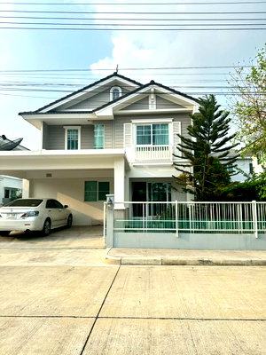 บ้านเดี่ยวให้เช่า : เช่าบ้าน วิลลาจจิโอ บางนา-เทพารักษ์ บางพลีใหญ่ บางพลี สมุทรปราการ