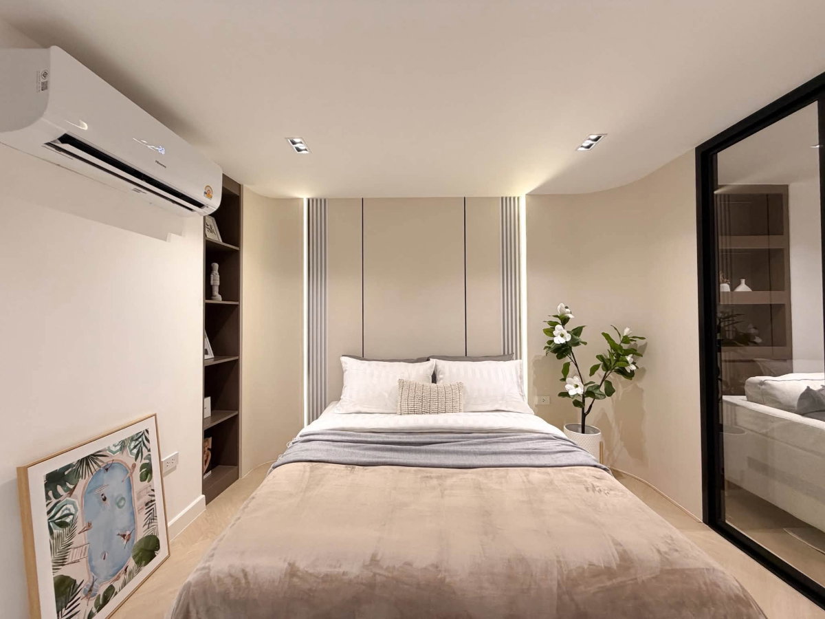 รูป คอนโดให้เช่า 1 ห้องนอน ทำเลนิมมาน ใกล้ One Nimman และ MAYA พร้อมเฟอร์นิเจอร์ครบ #A9-C1368 - รูปที่ 5/11