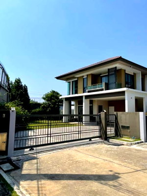 ขายบ้านเดี่ยว : 🔥ขายด่วน บ้านเดี่ยว BURASIRI RATCHAPRUEK - 345 หลังริม  บรรยากาศหรูสไตล์รีสอร์ทจากแสนสิริ ตรงข้ามโรบินสัน ราชพฤกษ์ ลดกระหน่ำ 3 ล้านบาท!