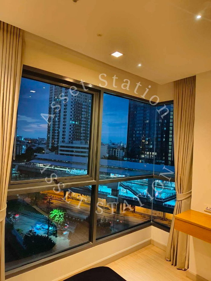 รูป 🏢ให้เช่า IDEO Mobi Sathorn ห้องแต่งสวย ห้องมุมวิวถนน ติด BTS กรุงธนบุรี 80 เมตร💎 - รูปที่ 11/11