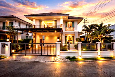 บ้านเดี่ยว การไฟฟ้าส่วนภูมิภาค สันทราย : 🏡บ้านเดี่ยวท่ารั้ว หลังใหญ่ ขายต่ำกว่าราคาประเมิน โครงการ : หมู่บ้านแสนดี 19 สันปูเลย ดอยสะเก็ด  
