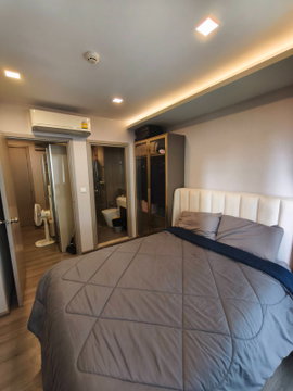 Great price! The Politan Breeze, near Phranangklao Station (MRT Purple Line), 30 sq.m. If interested, please add Line ID: @480kttgd.