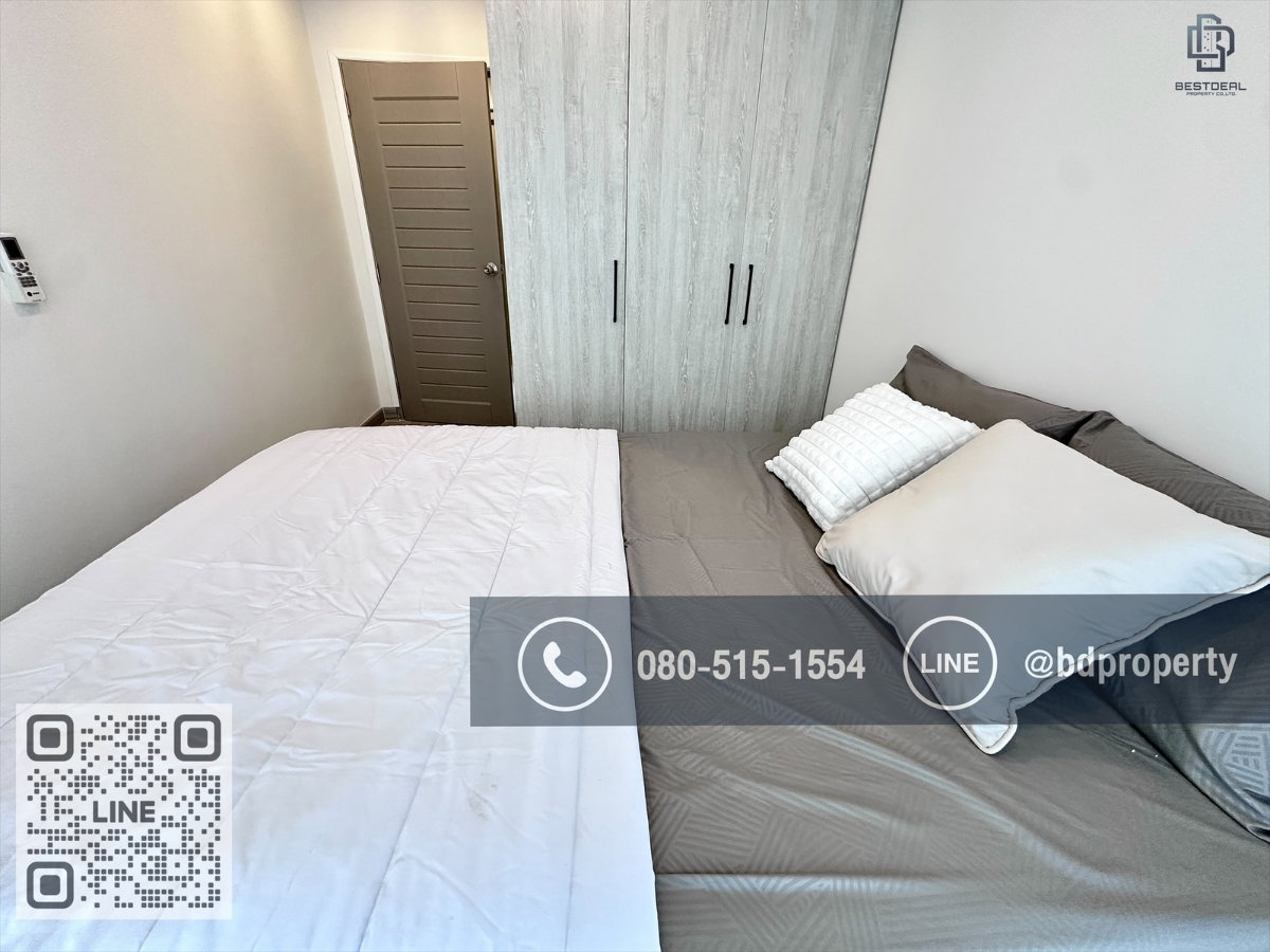 รูป Bestdeal ให้เช่า Duplex 2 Bed ห้องสวย Fully Furnished พร้อมเข้าอยู่ ราคา 27,000 เดือนเท่านั้น ใกล้MRT และ เซ็นทรัลพระราม 9 เพียง 80 ม. - รูปที่ 11/20