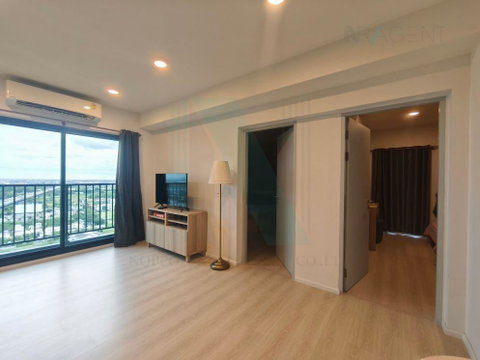 🎊 For Rent Condo A SPACE MEGA Building A, Floor 23,2 bed room, Room size 57 sqm