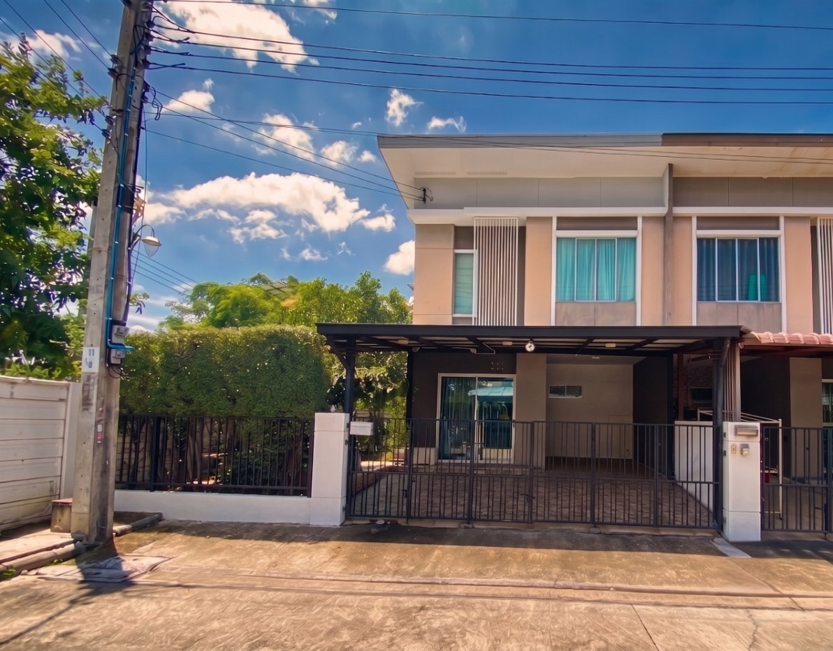 รูป ขายทาวน์โฮมหลังมุมสวย หมู่บ้านพฤกษาวิลล์ 92 อ่อนนุช-สุวรรณภูมิ (ลาดกระบัง 14/1)  - รูปที่ 2/17