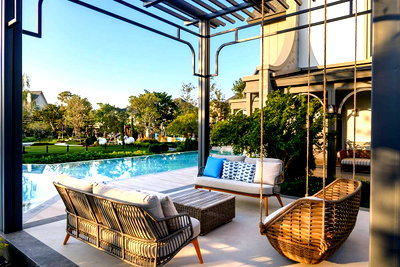 ขายบ้านเดี่ยว : ​🏰 คลับเฮาส์ขนาดใหญ่ วิวทะเลสาบสวยที่สุดในย่าน สราญสิริ แกรนเด พุทธมณฑล สาย 3 บ้านเดี่ยวแสนสิริ โทร 093-1681685