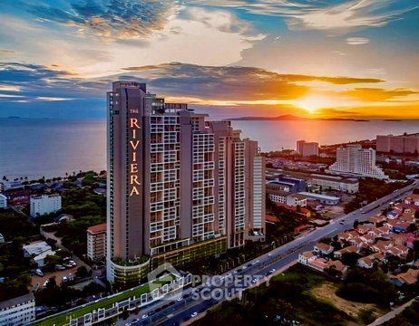 คอนโดชั้น 36 ห้องนอน 1 ห้อง Wyndham Jomtien Pattaya ขนาด 35 ตร.ม. (ID 3061675)