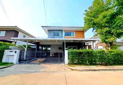 ขายบ้านเดี่ยว : ขายบ้านเดี่ยว โครงการ เพอร์เฟค พาร์ค สุวรรณภูมิ 2 ชั้น 4 ห้องนอน 3 ห้องน้ำ
