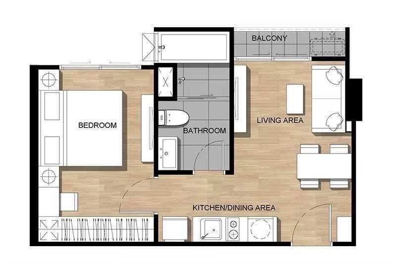 picture Code: 26KJ3521 for rent Altitude Samyan - Silom 🔥🔥 Line ID: @kjcondo (with @)🔥🔥 - 12/12
