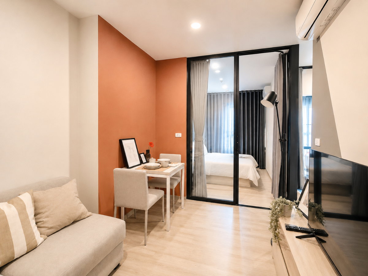 รูป 📍ให้เช่า นิชโมโน เมก้า สเปซ บางนา 🏡วิวดีมาก 📲ติดต่อโทร/ไลน์ 099-289-1569 - รูปที่ 2/8