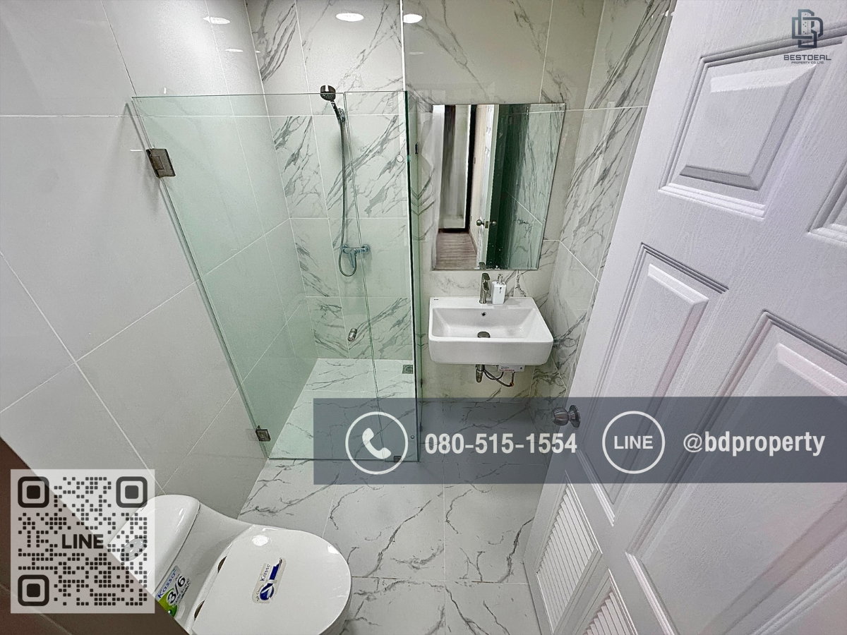รูป Bestdeal ให้เช่า Duplex 2 Bed ห้องสวย Fully Furnished พร้อมเข้าอยู่ ราคา 27,000 เดือนเท่านั้น ใกล้MRT และ เซ็นทรัลพระราม 9 เพียง 80 ม. - รูปที่ 18/20