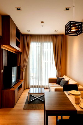 Condos for rent : 🔥 Keyne by Sansiri | Right next to BTS Thonglor (0 meters) | 1 Bedroom, 35 sq.m. | Only 25,000 THB/month