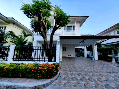 บ้านเดี่ยวให้เช่า : 🏡✨ ให้เช่าบ้านเดี่ยว 2 ชั้น พร้อมอยู่ – Perfect Place ราชพฤกษ์ 📍 ทำเลติดถนนราชพฤกษ์ ใกล้ Clubhouse และสระว่ายน้ำ