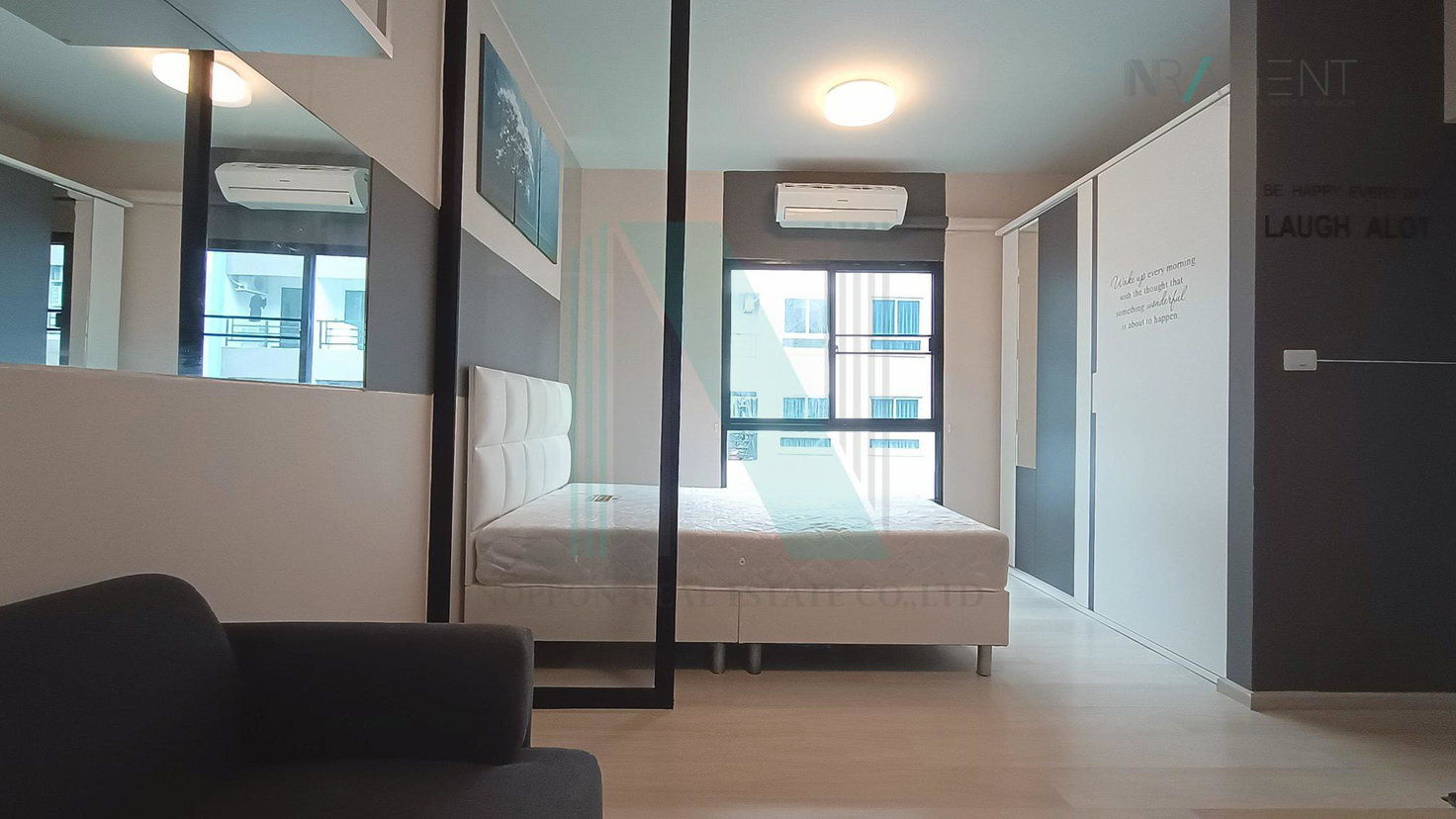 picture For sell condo UNIO RAMKHAMHAENG - SERITHAI Building C, Floor 5,Studio, Room size 23 sqm - 1/8