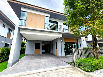 บ้านเดี่ยวให้เช่า : ให้เช่า บ้านเดี่ยวขนาด 54 ตรว. 228 ตรม. 4 นอน 4 น้ำ บ้านลุมพินีสวนหลวงร.9  ราคา 105,000 บาท ติดต่อ โทรฯ0894282491  ไลน์ ไอดี :jeabmona