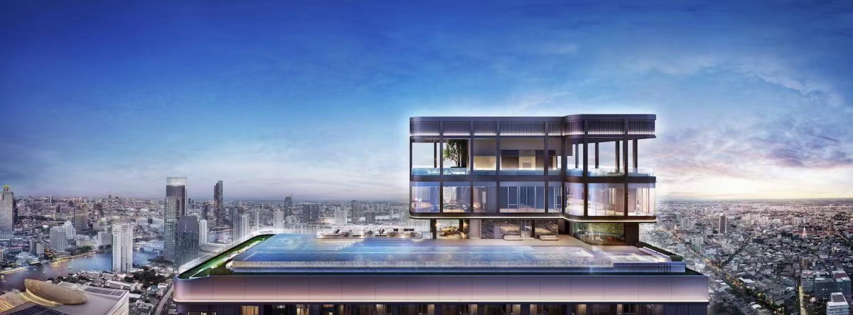 รูป RHYTHM Charoennakhon Iconic ชั้น 21 (1 Bed Plus) 43.5 ตร.ม. ทำเลทองตรงข้าม ICONSIAM ใกล้รถไฟฟ้า - รูปที่ 6/8
