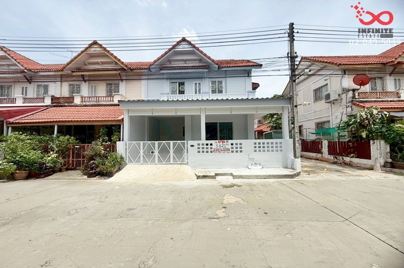 รูป ขายทาวน์เฮาส์ 2ชั้น 30 ตรว. หลังมุม ม.กานดา ริมคลอง 2 สมุทรสาคร รีโนเวทใหม่ - รูปที่ 2/11