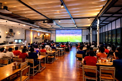 เช่าอาคารพาณิชย์ ม.ราชพฤกษ์ : สะพานมหาเจษฎา เซ้งกิจการร้านอาหาร พร้อมบาร์นั่งชิล บางศรีเมือง MRTบางรักน้อยท่าอิฐ 2.88กม. โลตัส นอร์ธ ราชพฤกษ์ 1กม. 400ตร.ม.