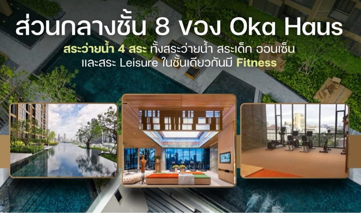 รูป 🔥ว่างพร้อมเข้าอยู่🔥#NOP1262 Oka Haus ✅แอดไลน์นัดชมห้อง🌸 - รูปที่ 9/10