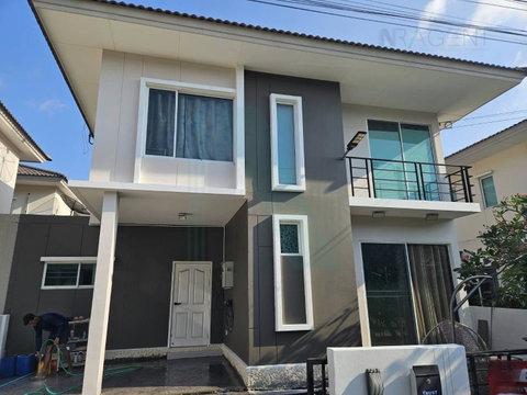 ขายบ้านแฝด โครงการ เดอะ ทรัสต์ ศรีนครินทร์-แพรกษา 2 ชั้น 3 ห้องนอน 2 ห้องน้ำ