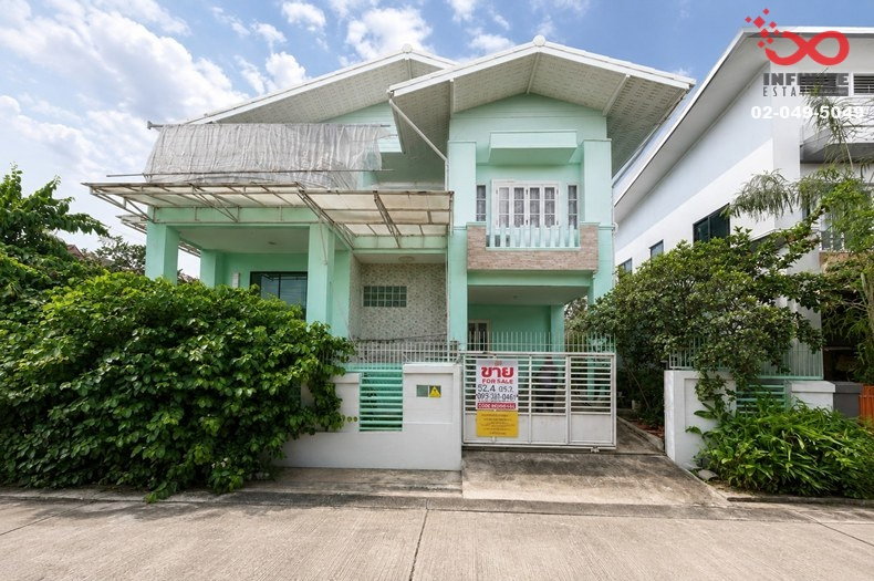 รูป ขายบ้านเดี่ยว ม.คุณาลัย บางขุนเทียน ท่าข้าม 2 ชั้น 52 ตรว. หลังมุม รีโนเวทใหม่ - รูปที่ 2/9