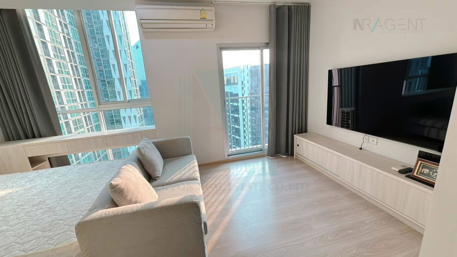 รูป 🔺 ให้เช่าคอนโด โนเบิล รีวอลฟ์ รัชดา อาคาร 1 ชั้น 31 2 ห้องนอน ขนาด 53.00 ตรม ใกล้ เซ็นทรัล พระราม9 - รูปที่ 3/8