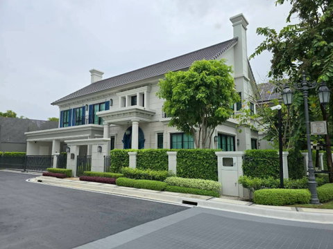 🏡✨ ให้เช่าคฤหาสน์หรู – ณริณสิริ กรุงเทพกรีฑา 📍 ทำเล Super Luxury ใกล้ Brighton College Bangkok และย่านกรุงเทพกรีฑา