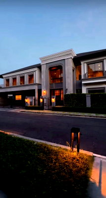 ขายบ้านเดี่ยว : ขายบ้านเดี่ยวหรู Grand Bangkok Boulevard รามอินทรา–เกษตรนวมินทร์ บ้านแปลงมุม ครึ่งไร่ แบบ Duomo De Florence