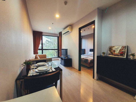 🔺 ให้เช่าคอนโด ริทึ่ม สุขุมวิท 44/1 อาคาร 1 ชั้น 6 1 ห้องนอน ขนาด 35.00 ตรม ใกล้ โรงแรมจัสมิน