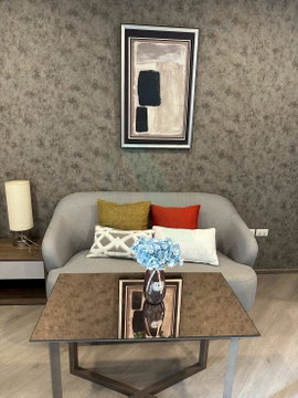 🚩 For Rent Condo THE BASE  SAPHANMAI Building 1, Floor 8,1 bed room, Room size 28 sqm