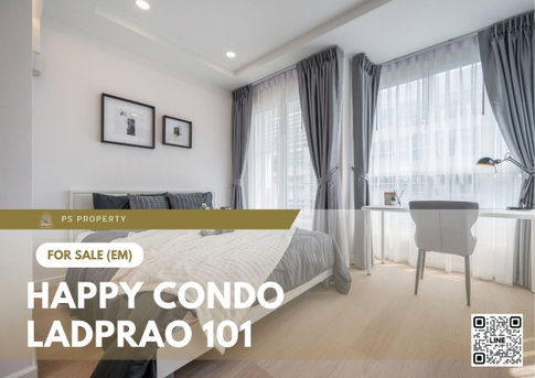 ขายด่วน 🔥 Happy Condo Ladprao 101 🔥 2 ห้องนอน 2 ห้องน้ำ ทำเลดี ติดถนนลาดพร้าว 101