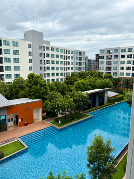 Forrent d condo nim  Beautiful pool-view 