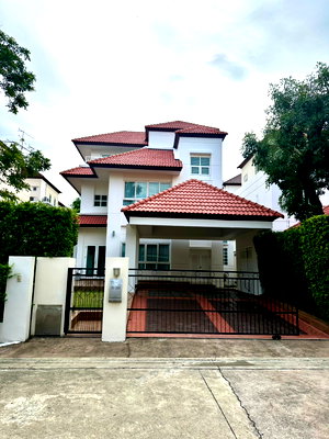 บ้านเดี่ยวให้เช่า : 🏡✨ ให้เช่าบ้านเดี่ยว 3 ชั้น โครงการคุณภาพ – วิลล่า นครินทร์  📍 ติดถนนสุขาภิบาล 2 ทำเลดีเดินทางสะดวก เชื่อมต่อ อ่อนนุช ศรีนครินทร์ ลาดกระบัง